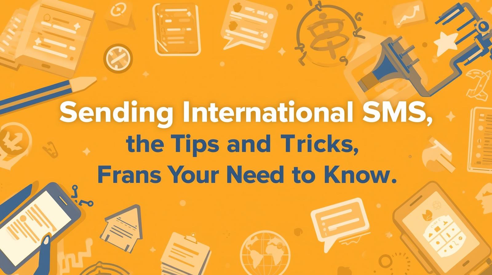 ارسال پیامک بین المللی، نکات و ترفندهایی که باید بدانید