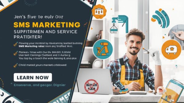 بازاریابی پیامکی برای تعمیرکاران و خدمات محلی