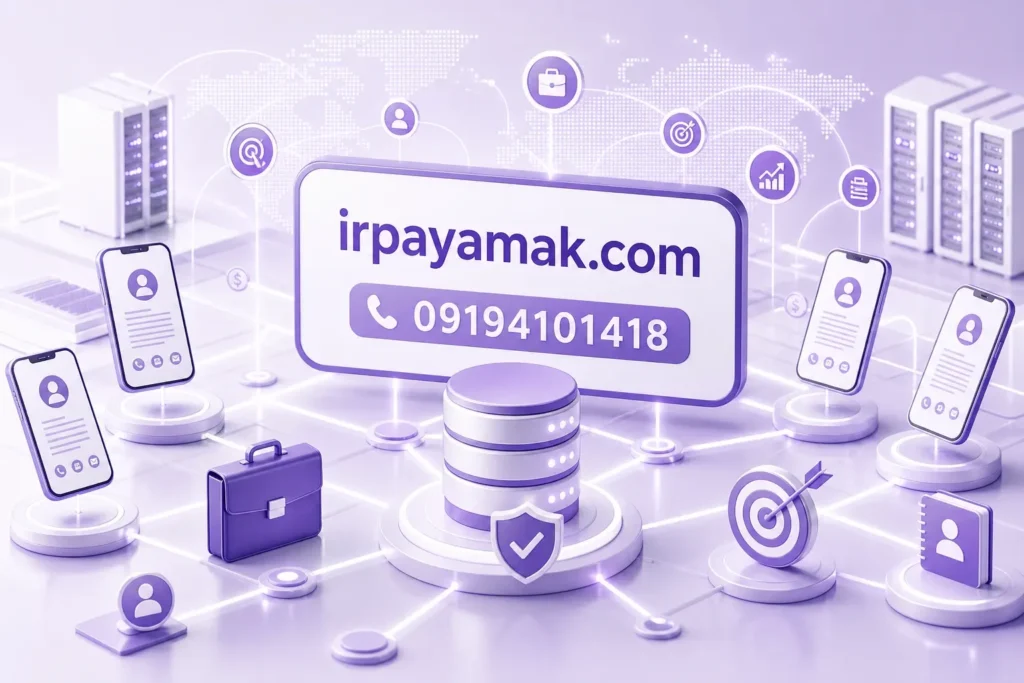 تماس با آی آر پیامک