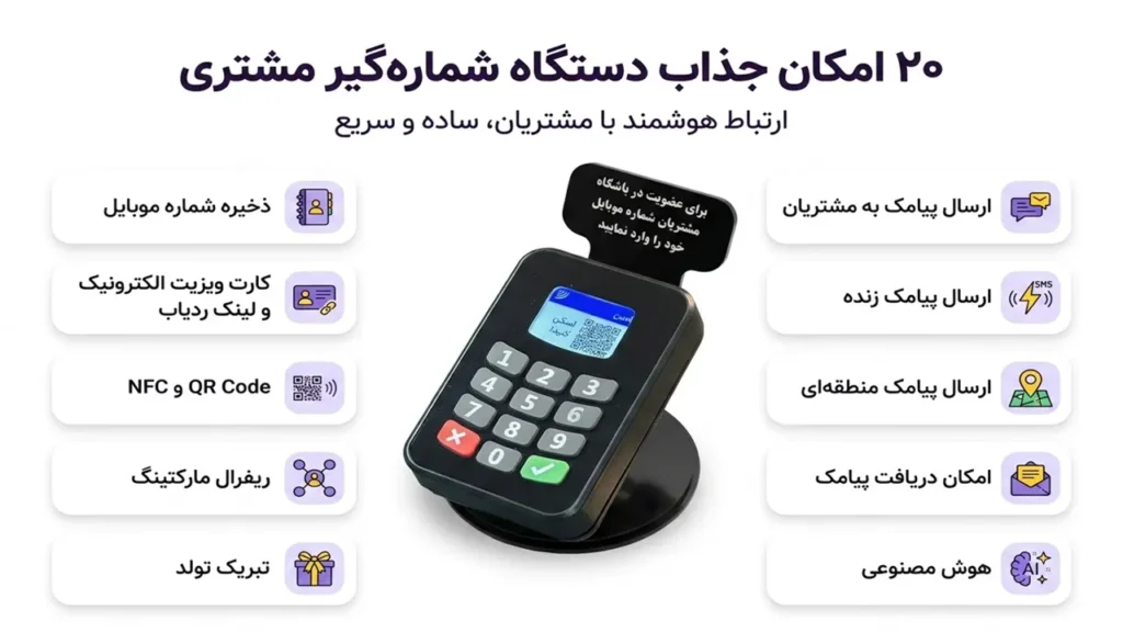 امکانات-دستگاه-ذخیره-شماره