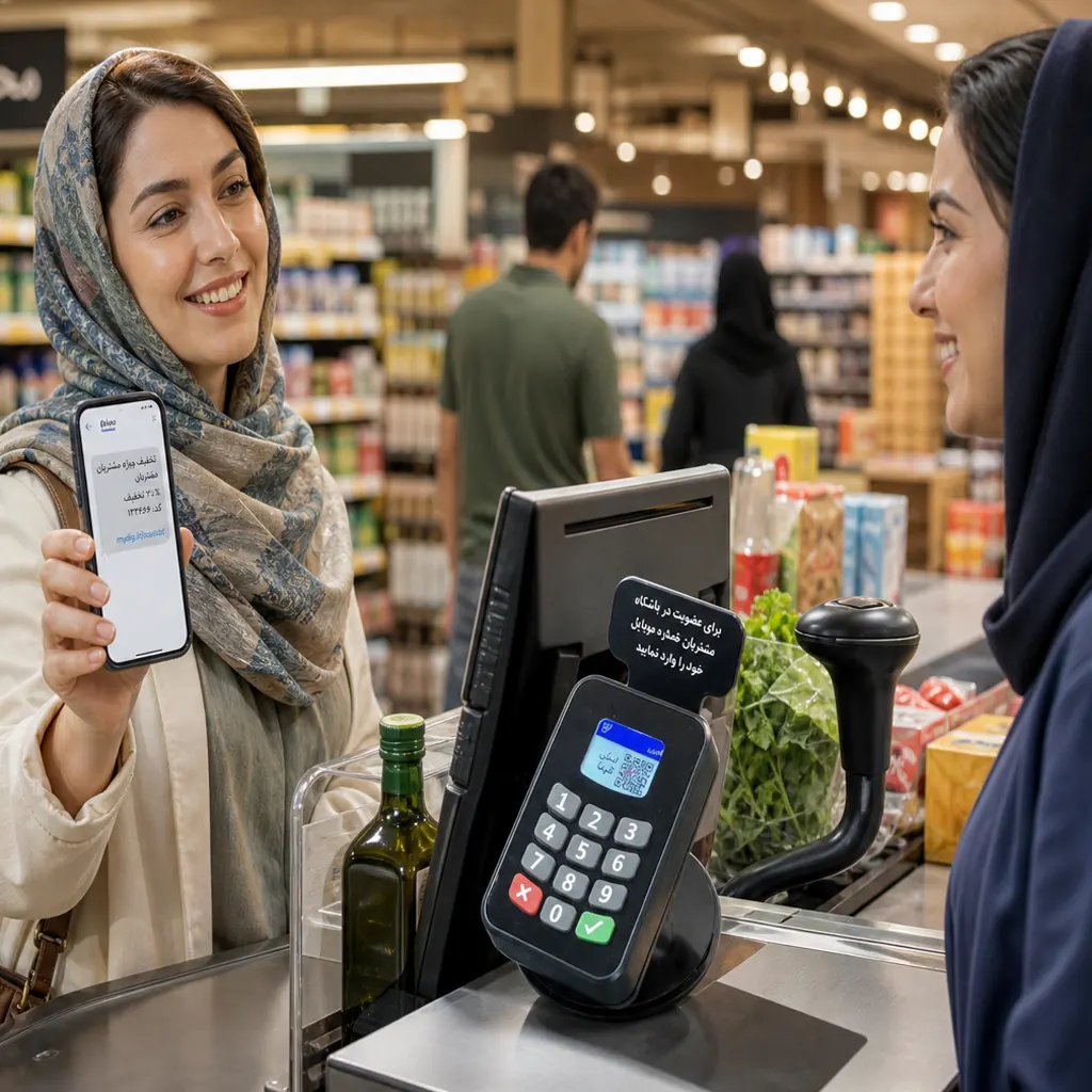 دستگاه ثبت شماره هایپرمارکت و فروشگاه ها