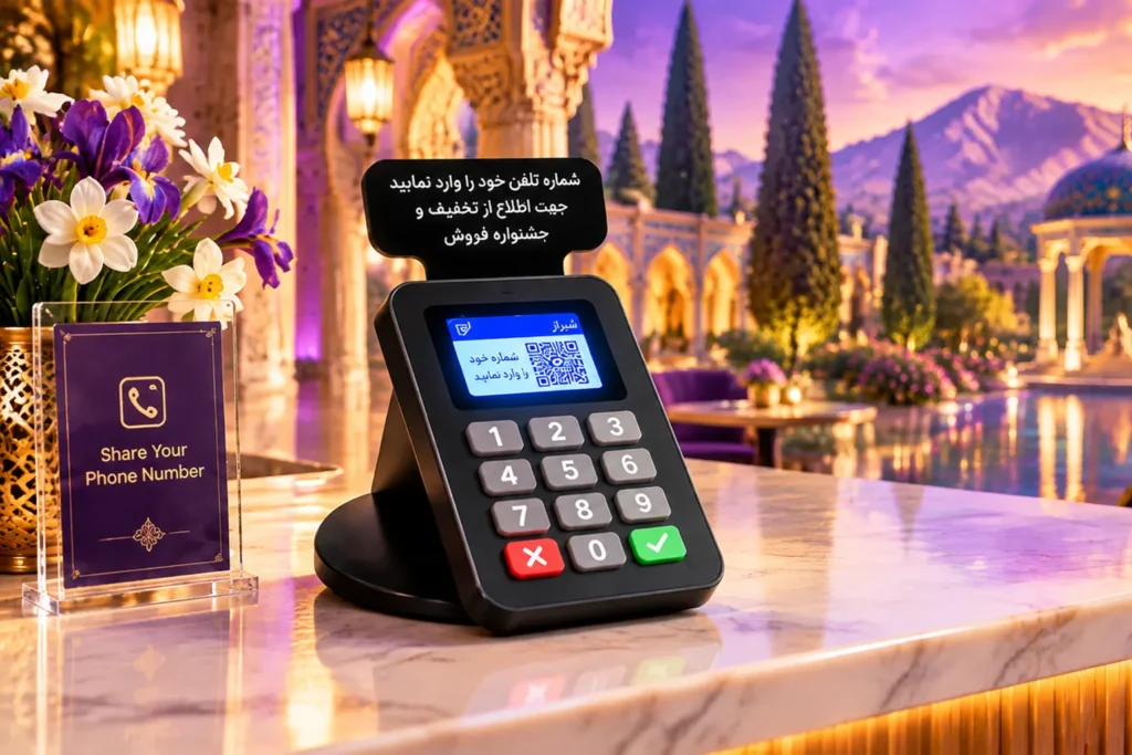 دستگاه ذخیره شماره موبایل مشتری در شیراز